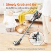Ultenic U11 Pro Cordless Vacuum Cleaner 350W 26KPa Suction 3 Adjustable Modes 2200mAh Battery Air Cooling Technology LED Display Removable Battery - Gray