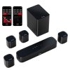 Ultimea Aura A40 7.1 Soundbar Subwoofer Speaker Kit, 7.1 Channel, App Control, 10 Bands Equalizer Settings, 121 Preset EQ Matrices, Bluetooth 5.3, 330W Peak Power