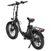 Vitilan U3 Electric Bike, 750W Motor, 48V 13AH Battery, 20*4.0-inch Tires, 45km/h Max Speed, 65km Max Range, Mechanical Disc Brake, Suspension Front Fork, Shimano 7 Speed, LCD Display - Black