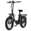 Vitilan U3 Electric Bike, 750W Motor, 48V 13AH Battery, 20*4.0-inch Tires, 45km/h Max Speed, 65km Max Range, Mechanical Disc Brake, Suspension Front Fork, Shimano 7 Speed, LCD Display - Black