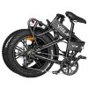 Vitilan V3 Electric Bike, 20*4'' Fat Tires 750W Brushless Motor 48V 13Ah Battery 70km Range Disc Brakes Shimano 7 Speed LCD Display - Black