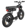 YAMALI FXH-006 Electric Bike, 350W Motor, 48V 18Ah Battery, 20*4'' Fat Tires, 40km/h Max Speed, 50km Range, Shimano 7 Speed, Front & Rear Mechanical Disc Brakes, Shimano 7 Speed, LCD Display - Black