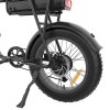 YAMALI FXH-006 Electric Bike, 350W Motor, 48V 18Ah Battery, 20*4'' Fat Tires, 40km/h Max Speed, 50km Range, Shimano 7 Speed, Front & Rear Mechanical Disc Brakes, Shimano 7 Speed, LCD Display - Black