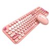 MOFII Lovely 2.4G vezeték nélküli billentyűzet + egér (rózsaszín)