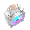 Darkflash Darkair CPU aktív hűtő LED (hűtő + ventilátor 120x120) fehér