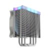 Darkflash Darkair CPU aktív hűtő LED (hűtő + ventilátor 120x120) fehér