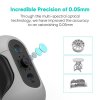 3DMakerpro Mole Standard 3D Scanner, 0.05mm Accuracy, 0.1mm Resolution, 150-400mm Work Distance, with Multi-Spectral Technology, Support Facial Scanning