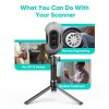 3DMakerpro Mole Standard 3D Scanner, 0.05mm Accuracy, 0.1mm Resolution, 150-400mm Work Distance, with Multi-Spectral Technology, Support Facial Scanning