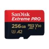 SANDISK EXTREME PRO microSDXC 256 GB 200/140 MB/s UHS-I U3 memóriakártya (SDSQXCD-256G-GN6MA)