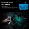 Creality Raptor 3D Scanner, Hybrid Blue Laser NIR, 60fps Scanning Speed, Objects Between 5-2000mm, 24-bit Full-Color Scan, 0.02mm Accuracy, Anti-shaking