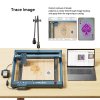 LONGER LightBurn Camera Kit for Laser Engravers, 5MP HD Precision Auto Positioning, Image Tracing, Work Preview, 740*560mm View Area