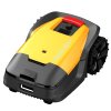 Goat Bot Unicut H1 Robotic Lawn Mower, 1500m² Large Area Coverage, RTK+VSLAM for Precise Mapping, 24cm Cutting Width, 0.4m/s Fast Speed, Max 45% Slope-Climbing Ability, AI-Powered Obstacle Avoidance, IPX6 Waterproof - Yellow