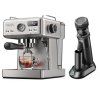 HiBREW H10A Semi Automatic Espresso Coffee Machine Combo G5 Coffee Grinder