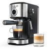 HIBREW H5A Semi Automatic Coffee Machine, 1.2L Water Tank, 15Bar & Smart Brew