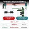 NEJE Max4 V2 E80 20W Laser Engraver and Cutter, Motorized Z-Axis, 1000mm/s Fast Speed, 750*460mm
