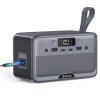 DaranEner YOUYO R100 100W Portable Power Station, 4x USB, 1x DC and 2x AC Ports, 89.6Wh LiFePO4, LED & Compact, Gray