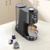 HiBREW H3C 3-in-1 Capsule Coffee Machine, 20Bar Pump, Hot/Cold Brew, 7-Temp Control, 1.4L Water Tank, for DG/NS Capsules & Ground Coffee - Black