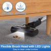 INSE S62 Cordless Stick Vacuum, 30kPa Powerful Suction, 45 Min Runtime, LED Headlights, 5-Stage HEPA