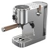 HiBREW H13 Semi-automatic Coffee Machine, Touchscreen, 20 Bar Pressure, Multi-function Brewing Modes, Adjustable Drip Tray - Silver