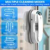 INSE W1 Window Cleaning Robot, 3,200Pa Powerful Suction, Auto Water Spray, Remote Control, Intelligent Path Planning, Multi-Surface Safe Cleaning for Glass/Tiles/Mirrors