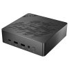 MINIX Elite EU512-AI Mini PC, Intel Core Ultra 5-125H 14 Cores Max 4.5GHz, 16GB DDR5 RAM 512GB SSD, HDMI + DP + Thunderbolt 4 + Type-C Quad 4K 60Hz Display, WiFi 6E Bluetooth 5.3, 2*2.5G RJ45, 4*USB3.2, 1*Audio Jack - EU/US/UK Plug