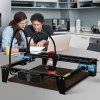 TWO TREES TTS-10 Pro 10W Laser Engraver, 32-bit Mainboard, 0.08*0.08mm Compressed Spot, 0.1mm Precision, 300*300mm