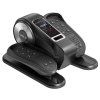 BOBORE KF5 Under Desk Elliptical Machine, Ellipse Leg Exerciser for Seniors, Quiet & Portable Electric Seated Eclipse Exercise Training Machine with Remote, 12 Speeds & Mute Function, Manual & Auto Mode - Black
