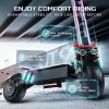 FENGQS GT9 Electric Scooter, 3500W*2 Motor, 60V 38Ah Battery, 12 inch Tires, 80km/h Max Speed, 96km Range, Disc Brakes, Dual Suspension System, Smart Display