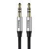 113457 baseus yiven audio kabel 3 5 samec audio m30 1 5 m strieborny cierny