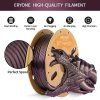 1kg ERYONE Burnt Titanium PLA 3D Printer Filament - Red