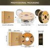1kg ERYONE Burnt Titanium PLA 3D Printer Filament - Dark Golden
