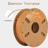 ERYONE Wood PLA Filament 1kg - Terracotta