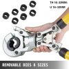 Lisovacie kliešte na pex-al-pex rúrky 16–32 mm ručné crimpovacie
