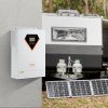 Hybridný solárny menič-nabíjačka 5500W, čistá sínusová 230V, 100A mppt