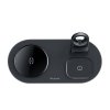 110460 3 bezdrotova nabijacka mcdodo ch 7061 3 v 1 15w mobil tws apple watch cierna