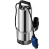 Ponorné čerpadlo 1300W 20000L/H, 10 m kábel, s plavákom, nerez/liatina