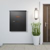 Poštová schránka 39.1×26.9×52.1 cm galvanizovaná oceľ s kódom IPX3