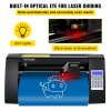 Rezací plotter 375 mm, led displej, polautomatický s optickým snímačom