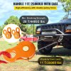 Sťahovacia kladka 11T/25,000 LBS pre lano 0.55"/14 mm, 2 ks balenie