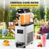 Stroj na slushy 6l/1.6 gallons 25 cups jednokomorový 705w 220v nerez