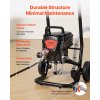 Airless striekací prístroj na farby 950W 3000PSI elektrický s vozíkom