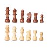 Sada magnetických drevených šachov 12 inch skladacia s úložným boxom