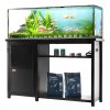 Stojan pod akvárium 75 gallon, 52×19.7×32.3 in, s skrinkou a panelom