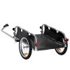 Bicyklový príves na náklad, nosnosť 100 lbs, skladací, 16" kolesá