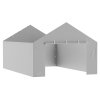 Bočná plachta na prístrešok 13×20 ft, vodeodolná, uv ochrana, sivá