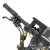 Bezior X-PLUS Electric Bike 1500W Motor 48V 17.5Ah Battery 26*4.0 Inch Fat Tire Mountain Bike 40Km/h Max Speed 200kg Load 130KM Range LCD Display IP54 Wateroroof - Black