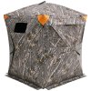 Poľovný úkryt 270° priehľadný, 3 okná s sieťovinou pre 1–2 osoby