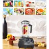 BioloMix T5200 3HP 2200W Timer Blender, Fruit Food Mixer Juicer, 2L Capacity, BPA Free