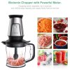 BioloMix TB23M 3-in-1 Multifunctional Food Processor, 700W Portable Juicer, Personal Blender, Meat Grinder Chopper, Coffee Spice Grinder, Smoothies, Fruits Mixer