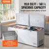Truhlicový mrazák 19.8 cu.ft / 561 L, 4 koše, led, 7 úrovní, kolesá